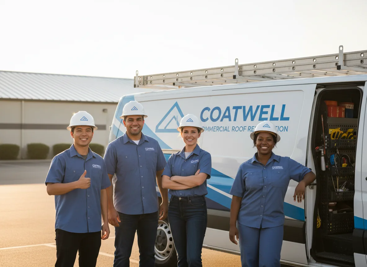Commercial roof coating company in Deane, KY